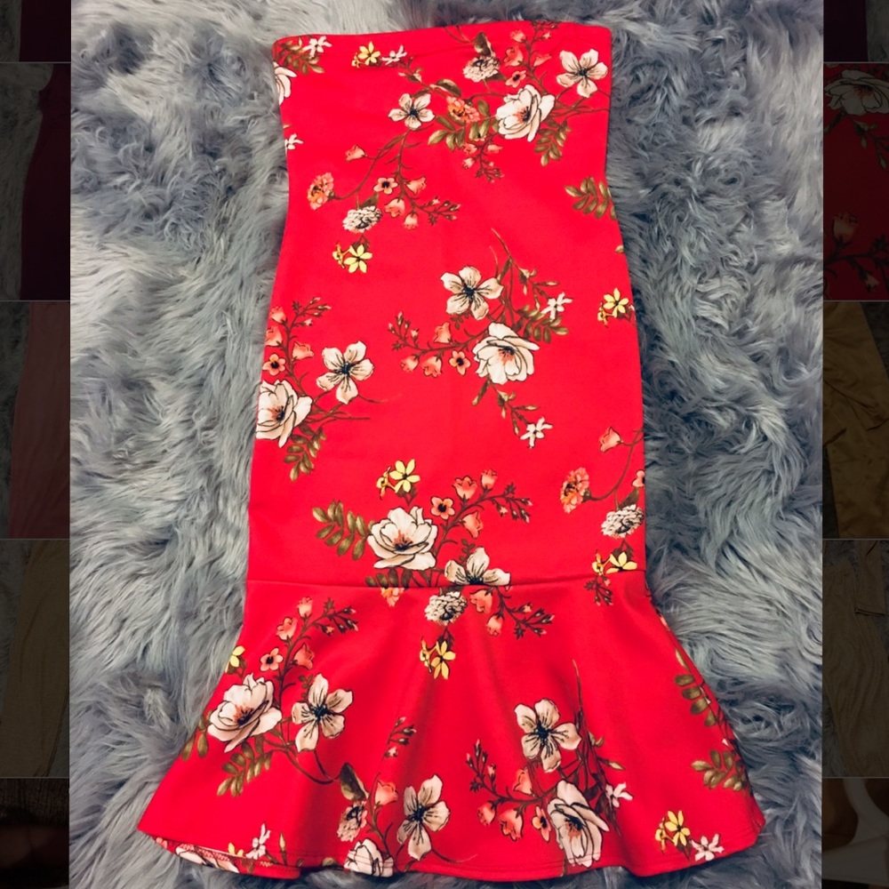 Strapless Dress